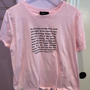 Bible verse tee